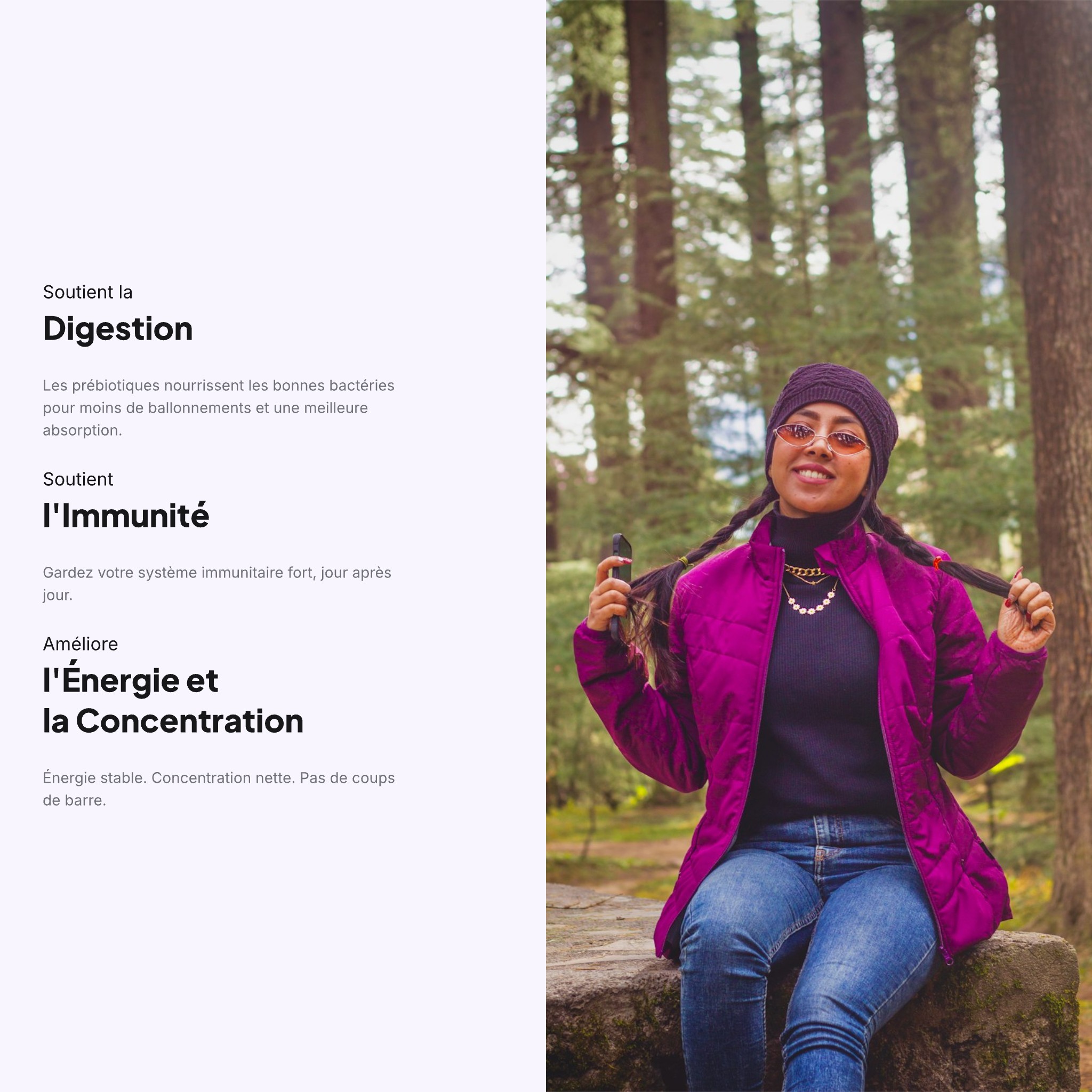 Des fibres prébiotiques pour un transit qui fonctionne