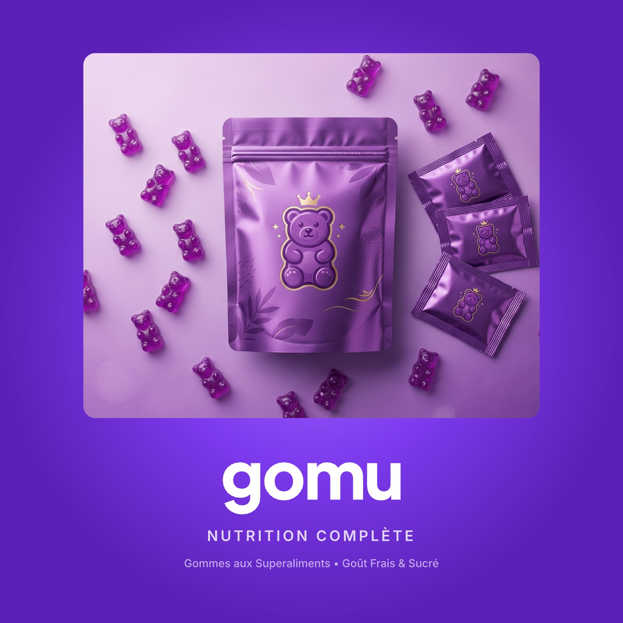 Pochette Gomu et sachets individuels